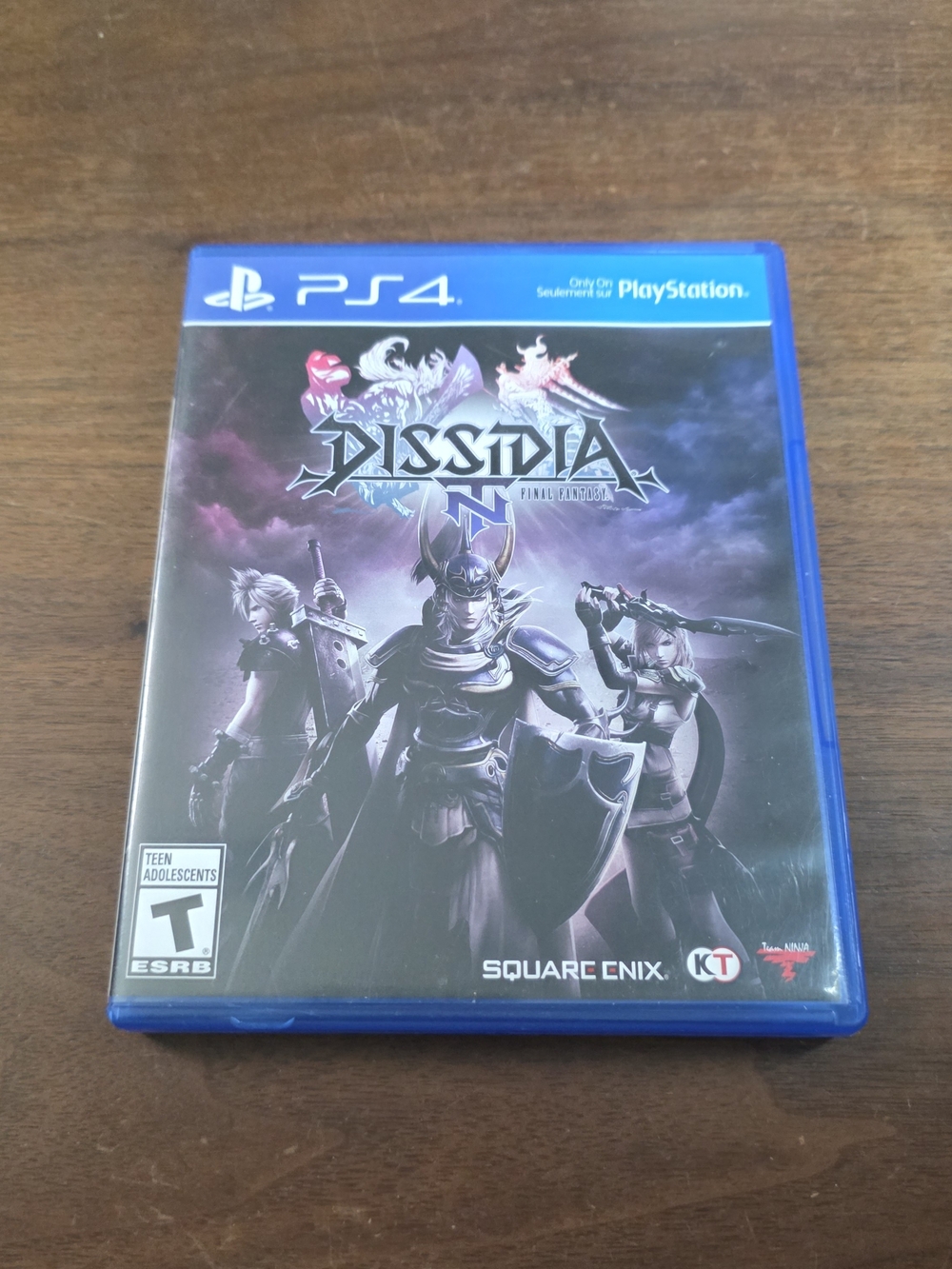 Sony PS4 Dissidia Final Fantasy Game